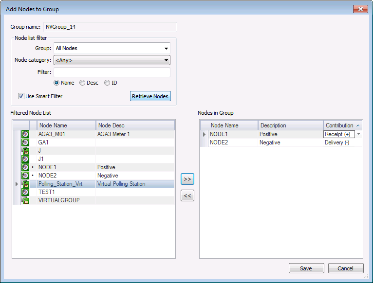 Add Nodes to Group